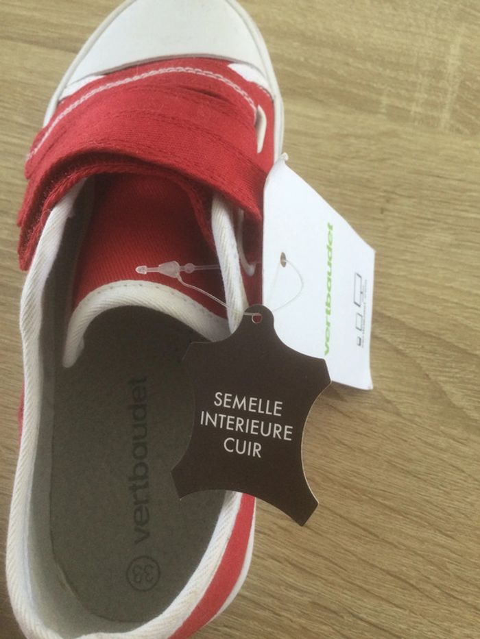 Chaussures scratch rouges - photo numéro 3