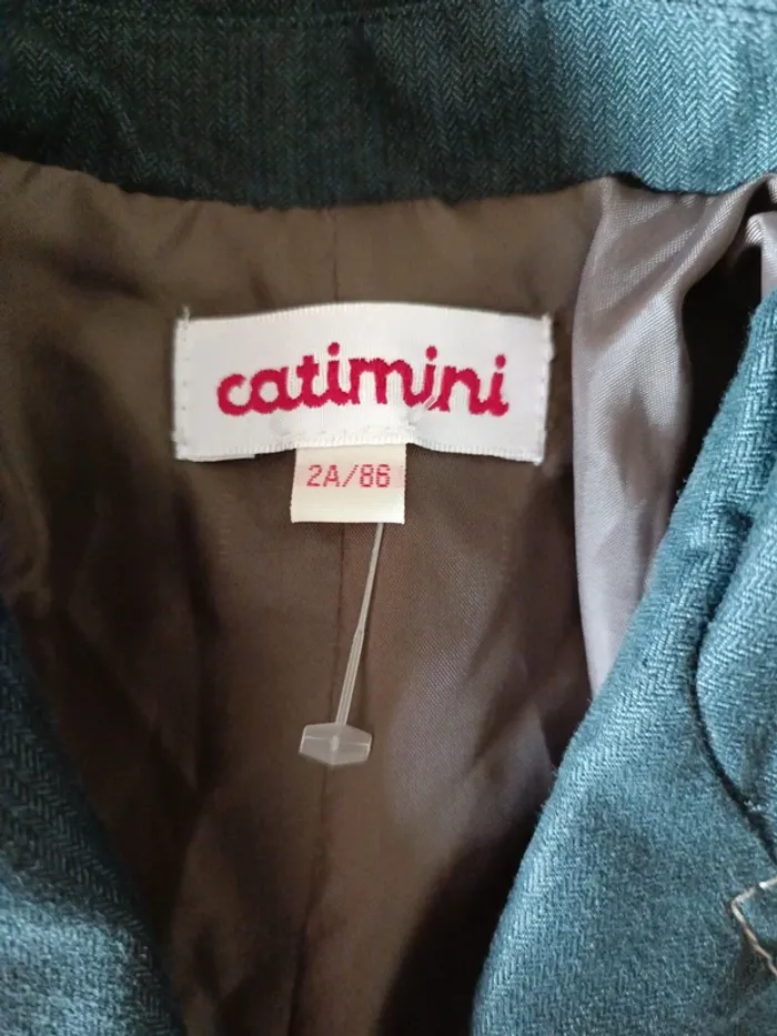 Petite veste cintrée jeans catimini - photo numéro 5