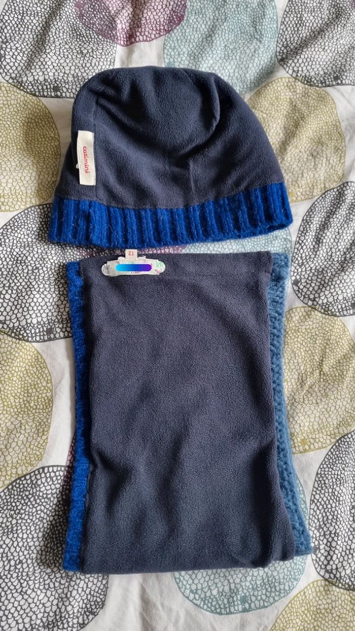 Ensemble bonnet + tour de cou Taille 2 Catimini - photo numéro 4