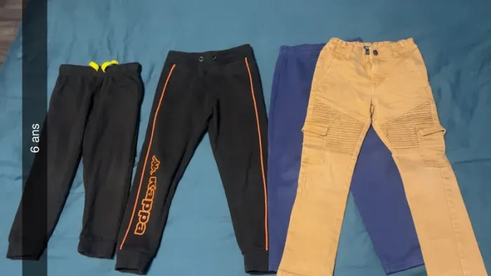 Lot pantalons 6 ans
