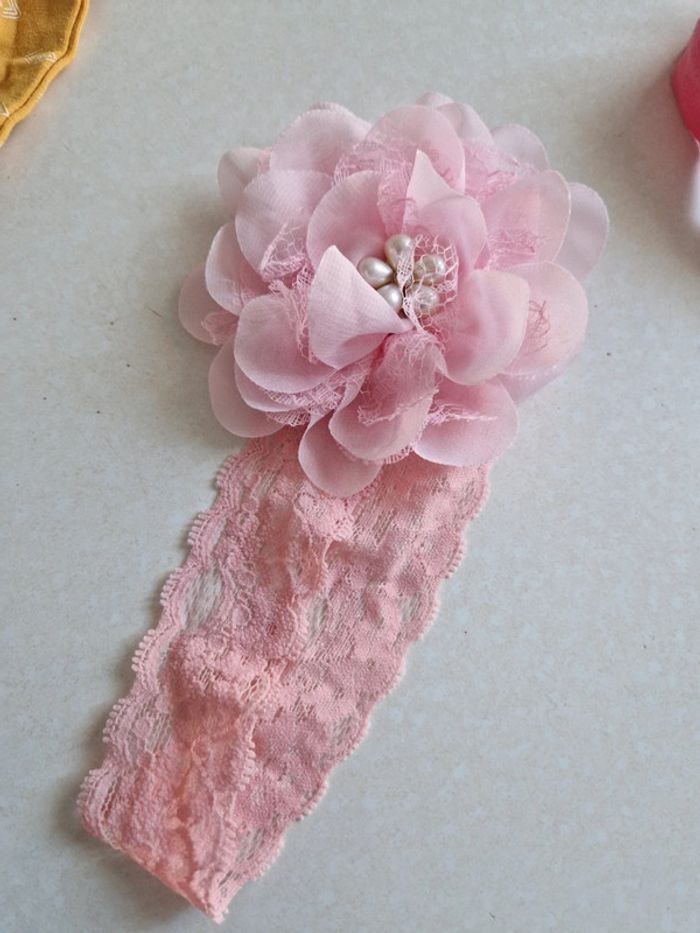 Bandeau rose Idéal photos ou évènements