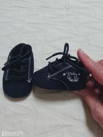 Grain de blé chaussures mixte marine