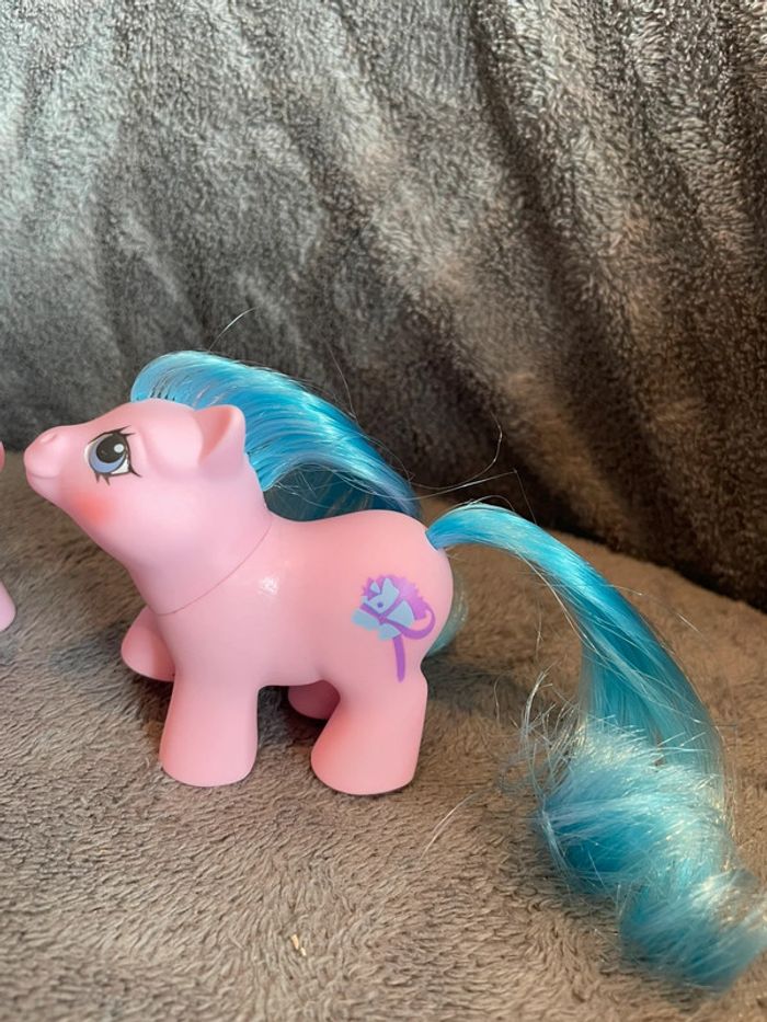 Mon petit poney vintage twins bébé Sticky et Snifles - photo numéro 2