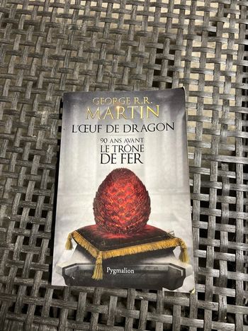 Livre l’œuf de dragon