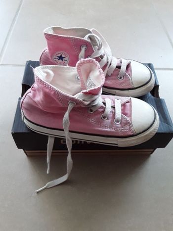 Converse roses fille 25 TBE