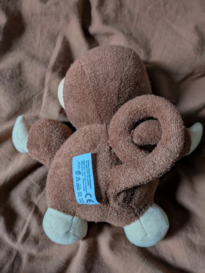 Moki le singe de Smoby - peluche poupée cotoons vintage - photo numéro 4
