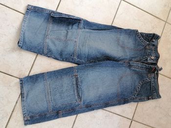 pantacourt jean taille 34 TEX