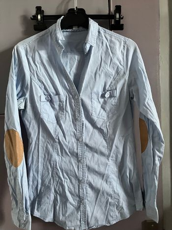 Chemise bleue clair