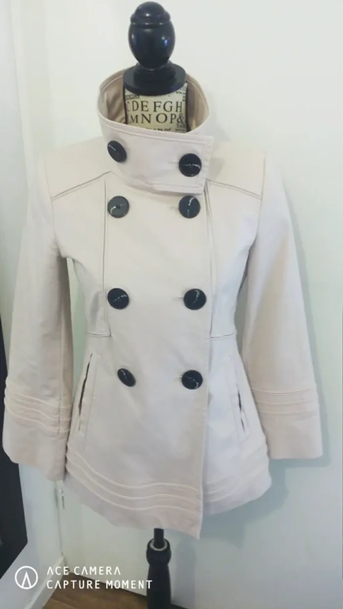 Veste rose poudré Zara