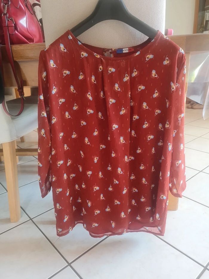 Blouse manche 3/4