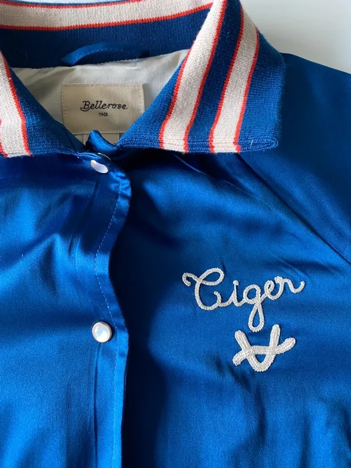 Magnifique Veste bellerose bleu - photo numéro 2