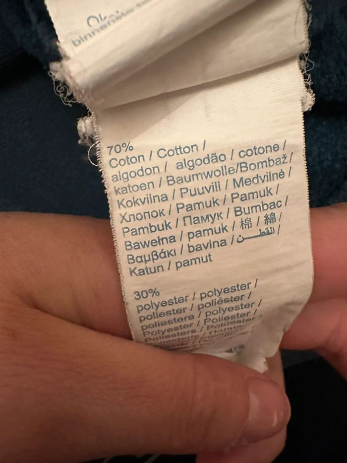 Sweat à col roulé bleu imprimé garçon 10 ans Okaïdi - photo numéro 10