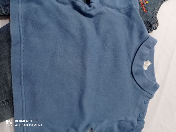 salopette de Absorba et tee shirt 18 mois réf 956 C01 - photo numéro 4