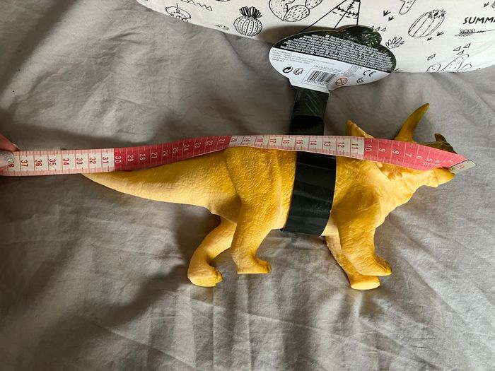 Dinosaure Tricératops  34 cm - photo numéro 6