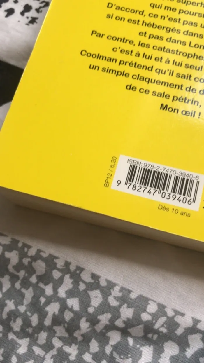 Livre / roman enfant coolman et moi - photo numéro 5
