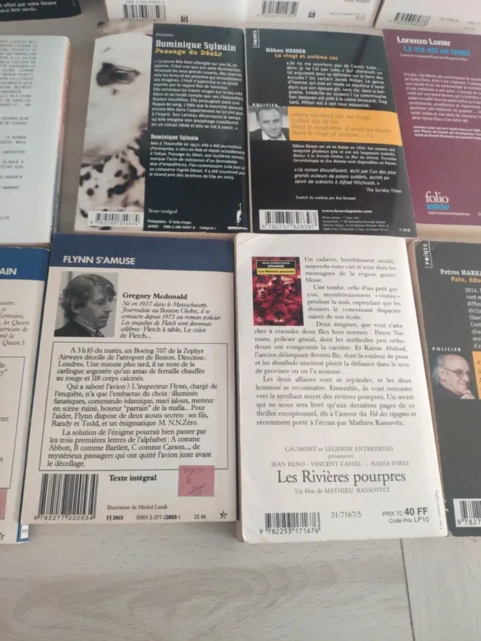 Promotion déstockage 15 livres policiers thrillers Grisham Clancy Grangé Burke Nesser - photo numéro 6