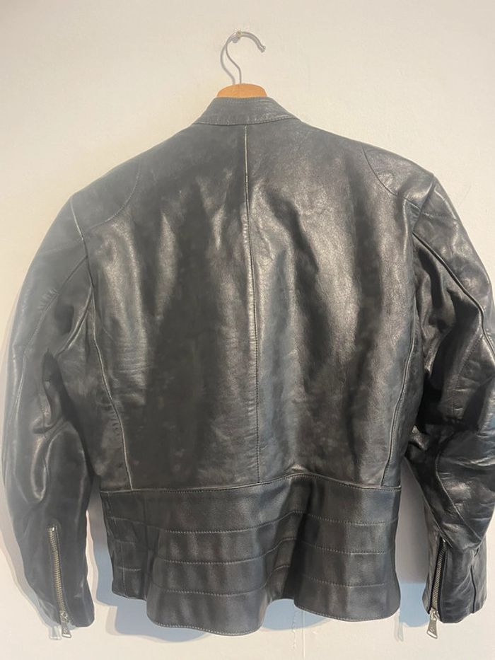 Veste style perfecto Moto vintage Harro - photo numéro 9