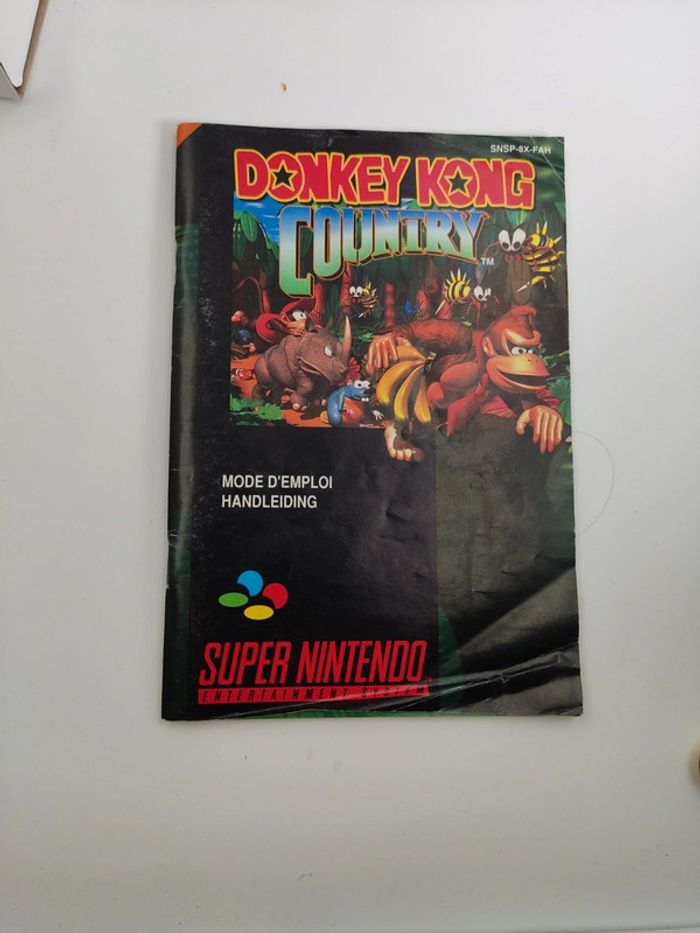Donkey Kong Country / Super Nintendo / Snes / FAH / Complet Original - photo numéro 2