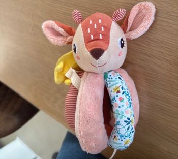 Peluche hochet lilliputiens 