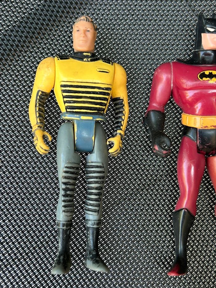 Lot de 4 anciennes figurines Batman kenner - dc comics - 1992 - photo numéro 2