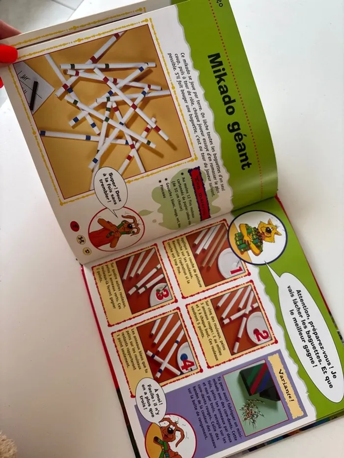 Livre créer ses jeux loisirs créatif pour enfants - photo numéro 5