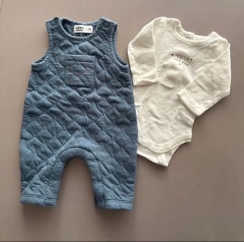 Salopette + body Gemo 