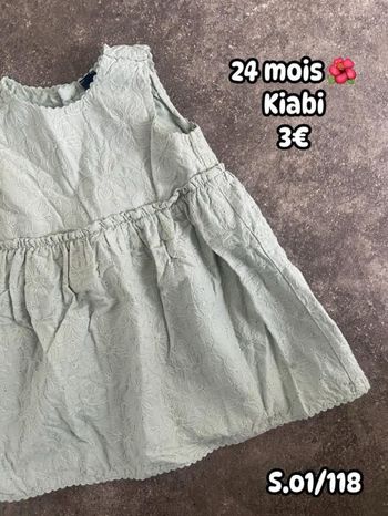 Robe 🌺 24 mois 🌺 Kiabi