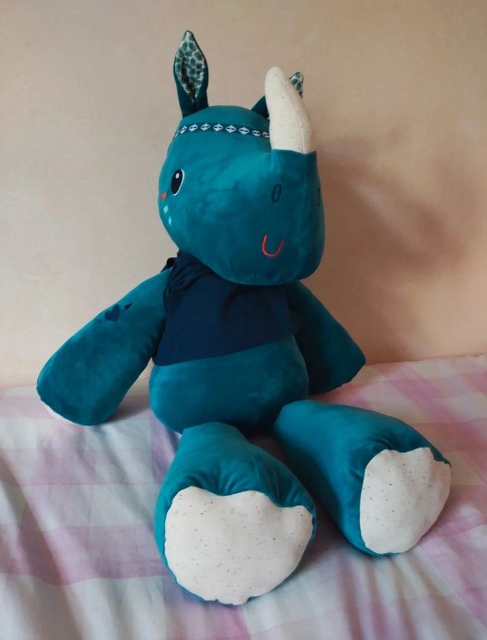 Peluche géante rhinocéros 🦏 - photo numéro 2