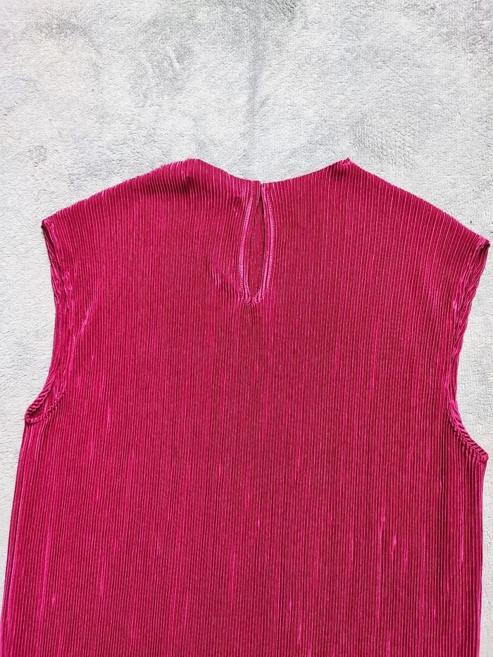 Robe plissée sans manche M - photo numéro 2