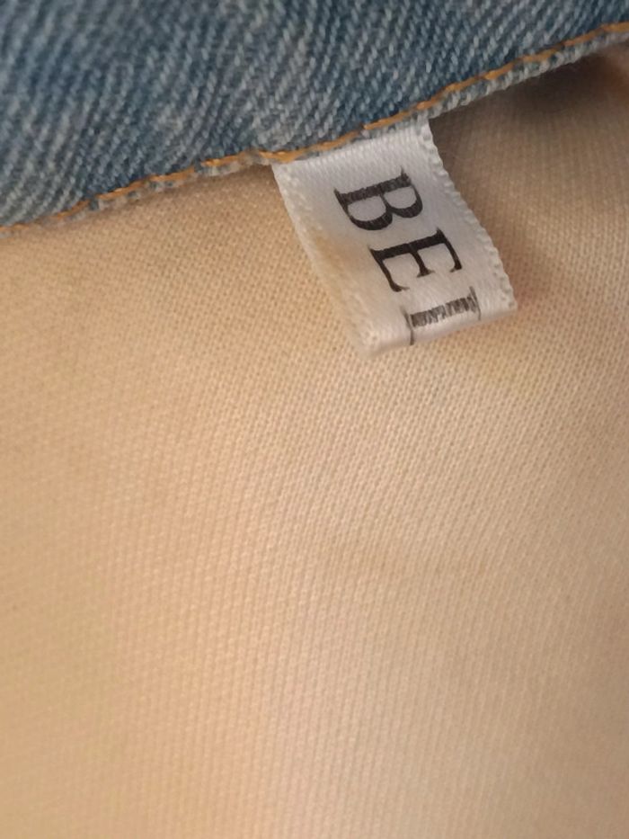 🩵veste en jean taille unique s m l oversize tendance boutique belcci - photo numéro 9