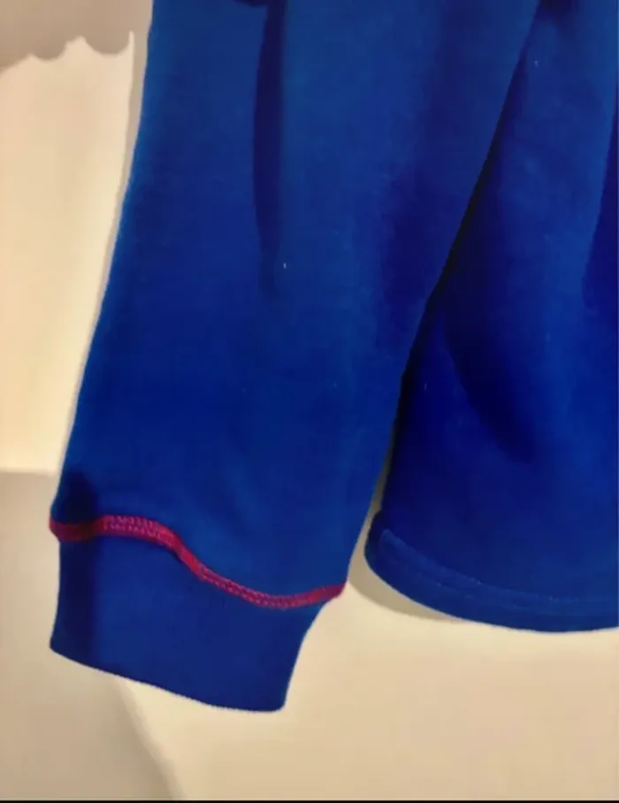 Sweat à capuche bleu Élite by Undiz - Taille M - photo numéro 4