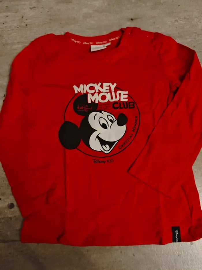 Tee shirt Disney 24 mois