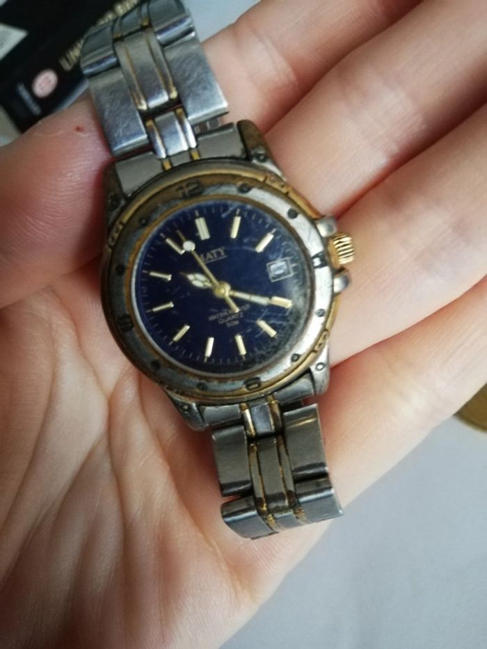 Sublime montre ancienne de valeur maty étanche 50m - photo numéro 2