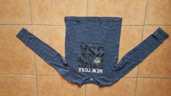 T shirt garçon 8-10 ans Bleu chiné Pepperts