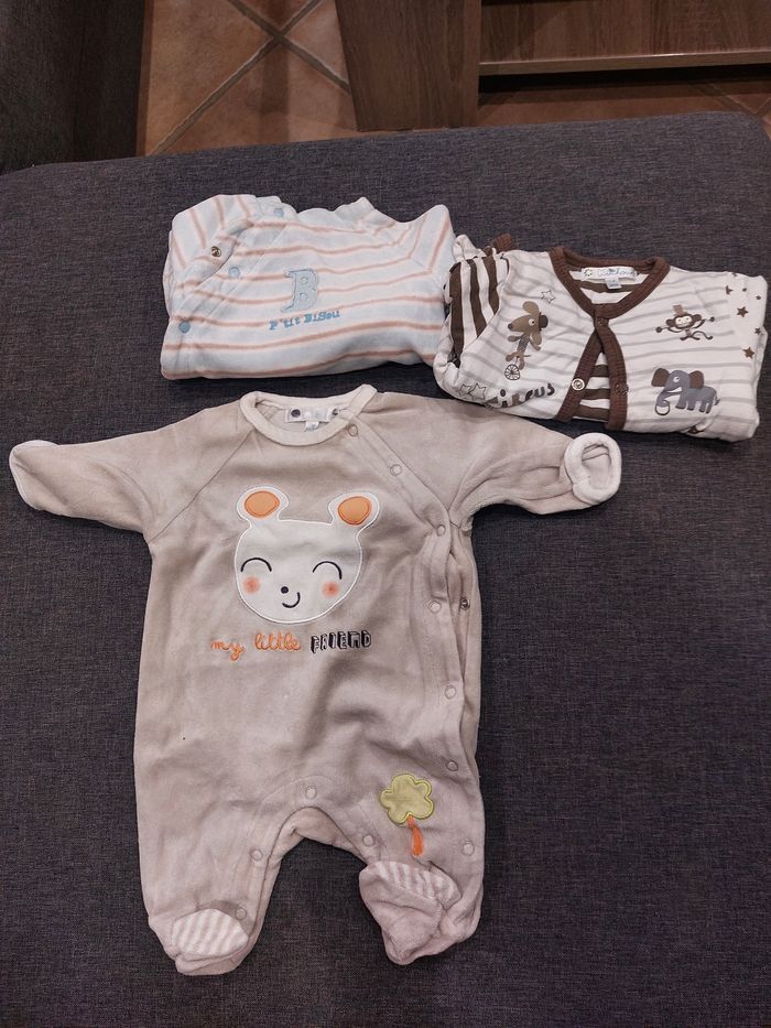 Lot vêtements bébé garçon 1 mois - photo numéro 9