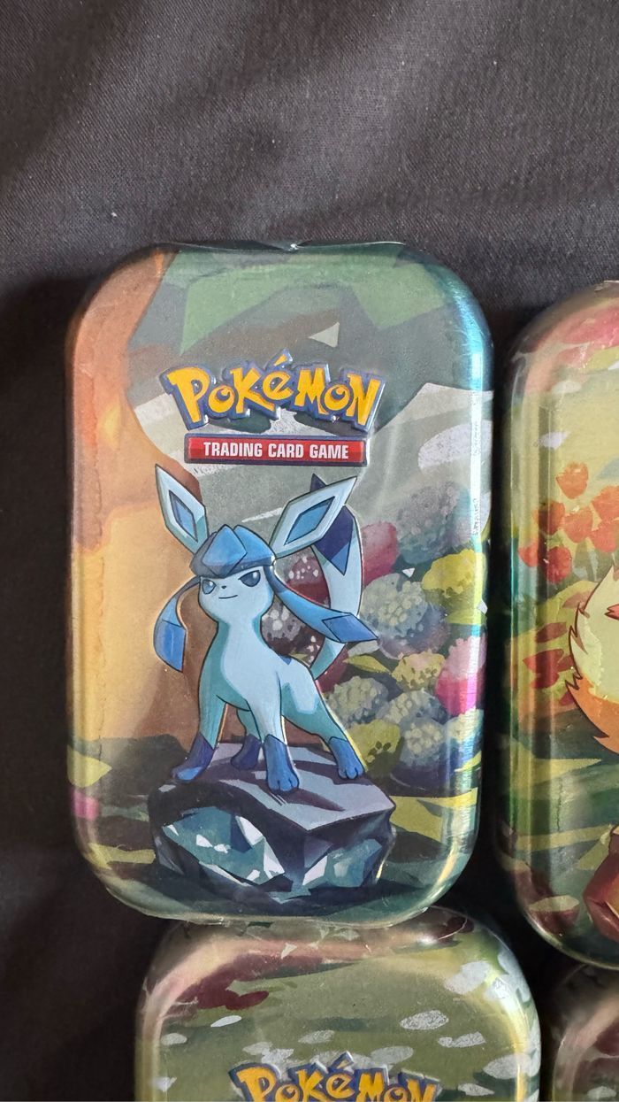 Lot de 11 mini tins évolution prismatique EV8.5 FR Pokémon - photo numéro 5
