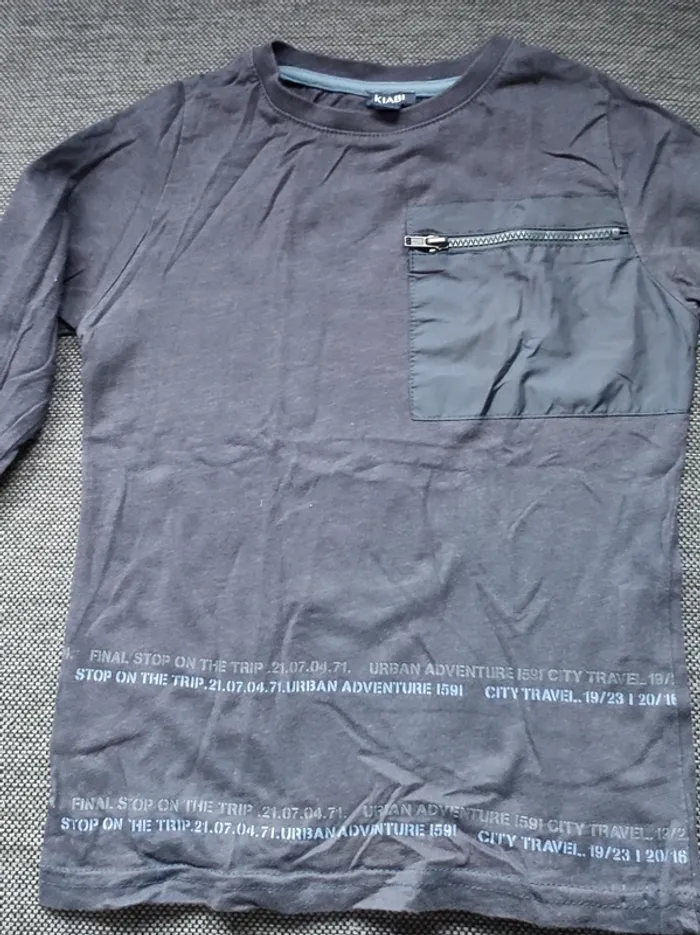 Tee shirt manche longue garçon