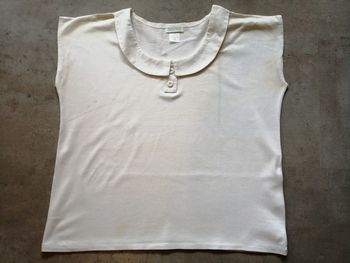 T-shirt blanc Taille 2 diane dolis