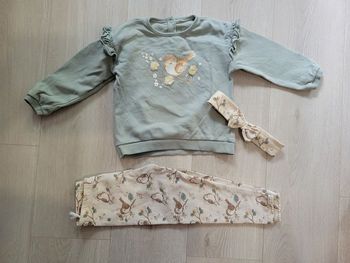Ensemble c&A oiseau 98cm