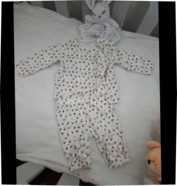 Pyjama deux pièces fille 6 mois