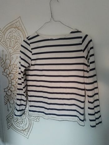 Marinière en coton XS 12 ans