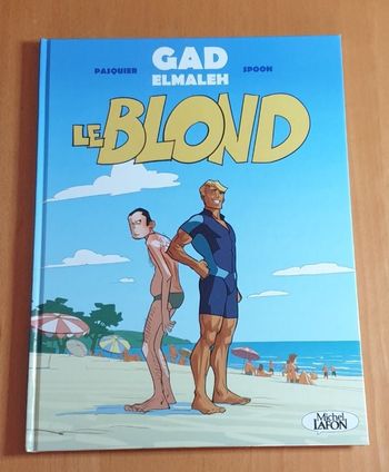 BD Le Blond Tome 1 - Album Gad Elmaleh, Bastien Pasquier, Spoon