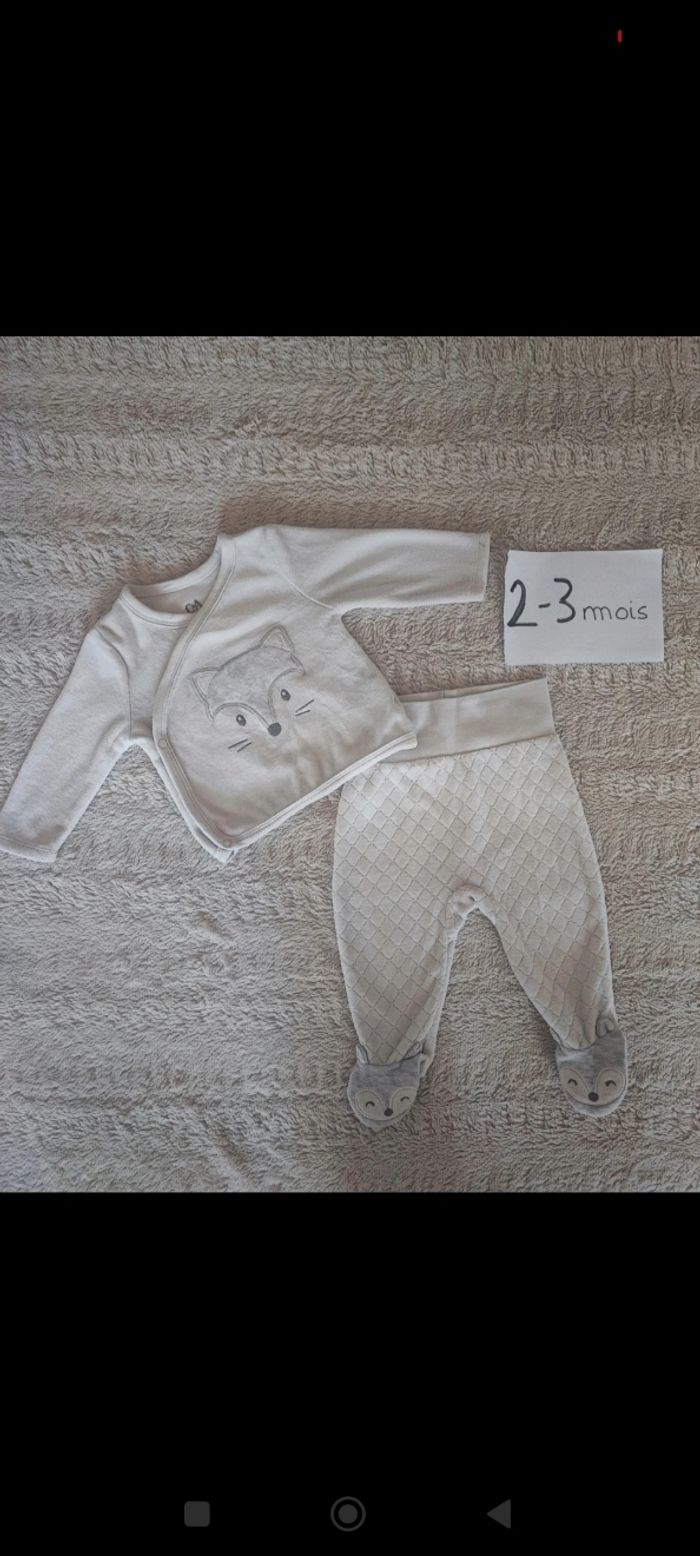 Lots vêtements bébé garçon taille 3 mois - photo numéro 4