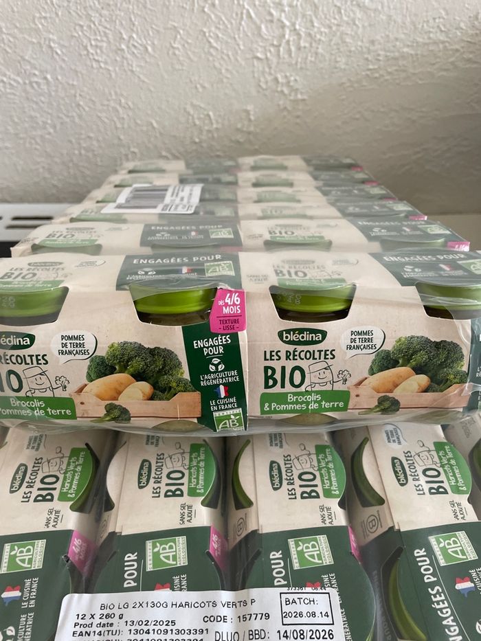 Lot petit pot salé bébé des 4/6 mois - photo numéro 3