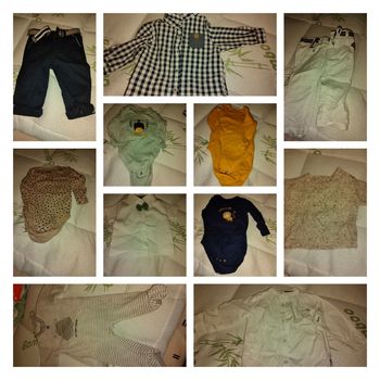 Lot ou à l'unité 6 mois garçon