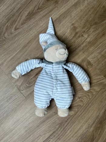 Doudou ours peluche Pabobo très bon état enfant bébé