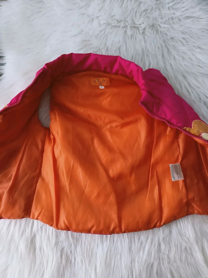 Doudoune sans manches rose 3 ans- 94cm N*0550 - photo numéro 4