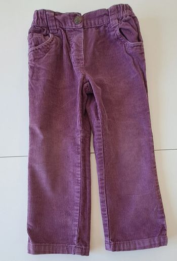 Pantalon en velours fille 3 ans