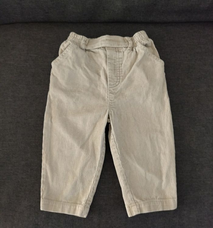 Pantalon velours taille 12 mois