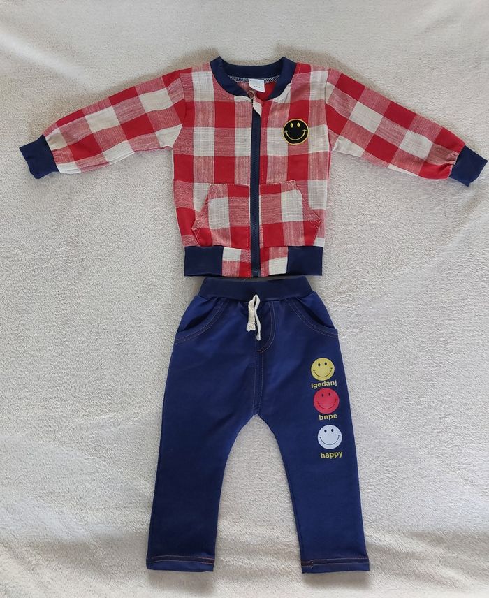 Ensemble Smiley 18 mois